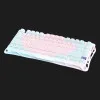 Клавиатура механическая GravaStar Mercury K1 Lite 80keys GravaStar x BSUN Grey BT/WL/USB (Pink/blue)