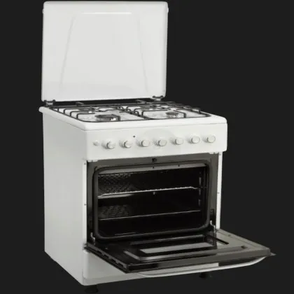 Плита комбінована ELEYUS 60 см, (COMBO 6007 EF WH) (White)