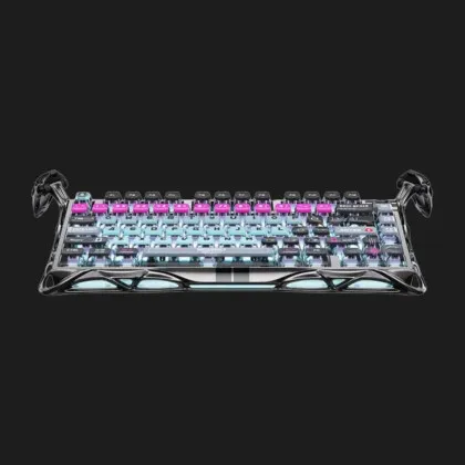 Игровая клавиатура магнитная GravaStar Mercury V75 Pro 80keys Magnetic Jade Gaming 8K USB-A RGB Cyberpunk (Gray) в Днепре