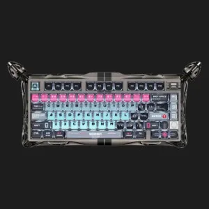 Игровая клавиатура магнитная GravaStar Mercury V75 Pro 80keys Magnetic Jade Gaming 8K USB-A RGB Cyberpunk (Gray) в Сваляве