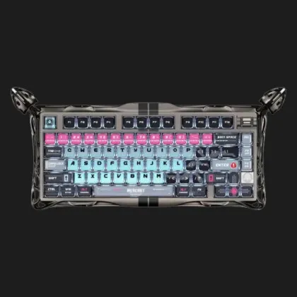 Игровая клавиатура магнитная GravaStar Mercury V75 Pro 80keys Magnetic Jade Gaming 8K USB-A RGB Cyberpunk (Gray) в Днепре