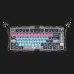 Игровая клавиатура магнитная GravaStar Mercury V75 Pro 80keys Magnetic Jade Gaming 8K USB-A RGB Cyberpunk (Gray)
