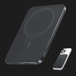 Зарядний пристрій Power Bank ANKER Nano 5000 mAh Qi2 15W MagGo Slim (Black)