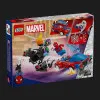 Конструктор LEGO Super Heroes Автомобіль для перегонів Людини-Павука й Зелений Гоблін з отрутою Венома (76279)