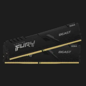 Оперативная память Kingston Fury Beast DDR4 32GB 2x16GB 3600MHz (KF436C18BBK2/32)