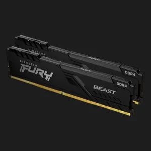 Оперативная память Kingston Fury Beast DDR4 32GB 2x16GB 3600MHz (KF436C18BBK2/32)