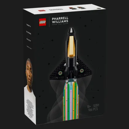 Конструктор LEGO Icons Over the Moon с Фарреллом Уильямсом (10391)