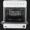 Плита комбінована ELEYUS 60 см, (CORUS 6007 H1 EF WH) (White)
