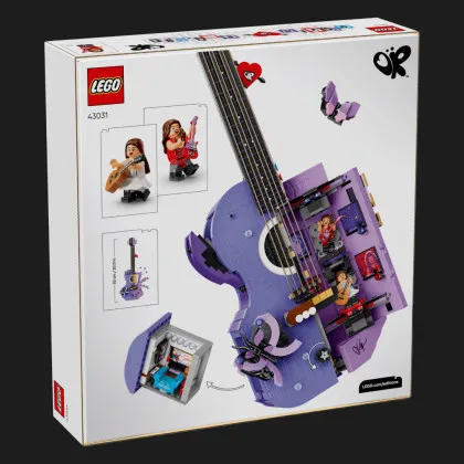 Конструктор LEGO Editions Двойная гитара Оливии Родриго (43031)