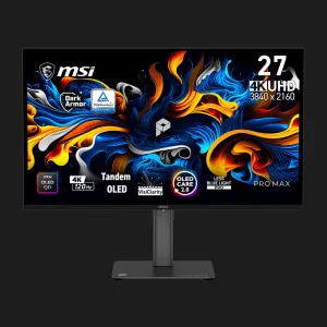 Монітор MSI 26.5" PRO MAX 271UPX12G QD-OLED 120Hz