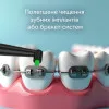 Насадки монопучковые к электрической зубной щетке Pecham Travel средней жесткости (Black)