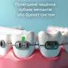 Насадки монопучковые к электрической зубной щетке Pecham Travel средней жесткости (White)