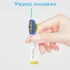 Насадки для массажа десен для электрической зубной щетки Pecham Travel (White)