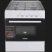 Плита газовая PRIME TECHNICS 60 см, (PSG 64017 W) (White)  