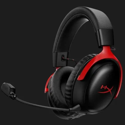 Ігрова гарнітура HyperX Cloud III S Wireless (Black/Red) (UA) у Вараші