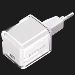 Блок питания Proove Pure GaN 30W (Type-C) (White) в Луцке