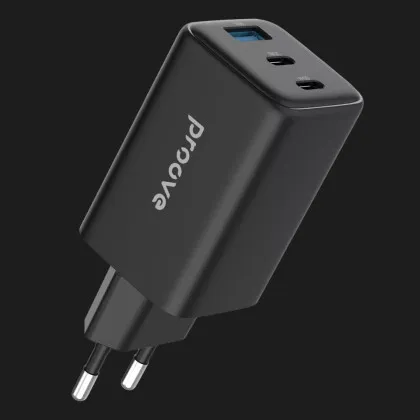 Блок живлення Proove Pocket GaN 65W (2Type-C + USB) (Black) у Львові