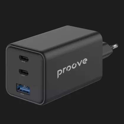 Блок живлення Proove Pocket GaN 65W (2Type-C + USB) (Black) у Львові