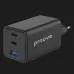 Блок живлення Proove Pocket GaN 65W (2Type-C + USB) (Black)