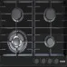 Варочная поверхность PRIME Technics газовая 58.4 см (PGH 50513 FGBC) (Black) 