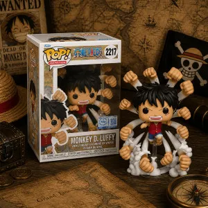 Фігурка Funko Pop! серії Великий куш — Луффі (Гому Гому но Кулемет Гатлінга) (92222)