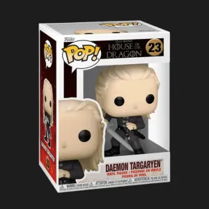 Фігурка Funko Pop! серії Дім Дракона S4 — Деймон Тарґарієн з Мечем (83464)