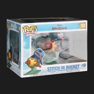 Фигурка Funko Pop! серии Лило и Стич — Стич в Ракете (55620)