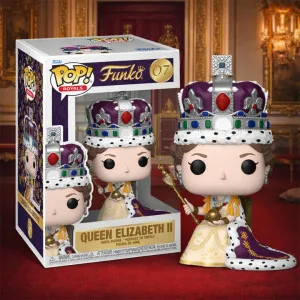 Фігурка Funko Pop! серії Королева Єлизавета II 100-річчя — Коронація Королеви Єлизавети II (91873)