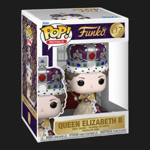 Фігурка Funko Pop! серії Королева Єлизавета II 100-річчя — Коронація Королеви Єлизавети II (91873)