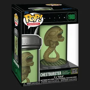 Фигурка Funko Pop! серии Чужой S2 — Ксеноморф в Капсуле (свет) (90318F)