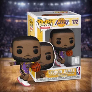  Фігурка Funko Pop! серії NBA: Los Angeles Lakers — Леброн Джеймс (75117)