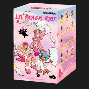 Колекційна фігурка-сюрприз Pop Mart Lil Peach Riot (Sleepover) (PRLS-01)