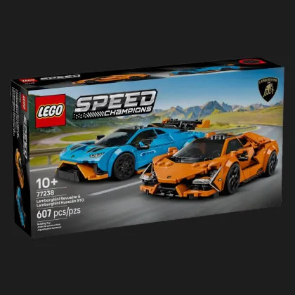Конструктор LEGO Speed Champions Lamborghini Revuelto и Huracán STO (77238)