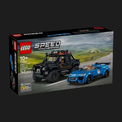 Конструктор LEGO Speed ​​Champions Jaguar Project 7 и Land Rover Defender (77264)