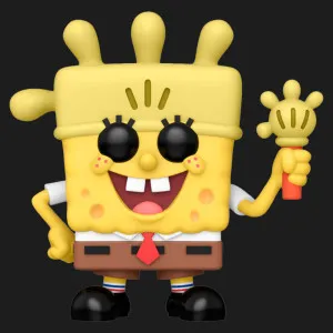 Фігурка Funko Pop! серії Губка Боб Квадратні Штани — Губка Боб з Рукавичкою-Ліхтариком (75734)