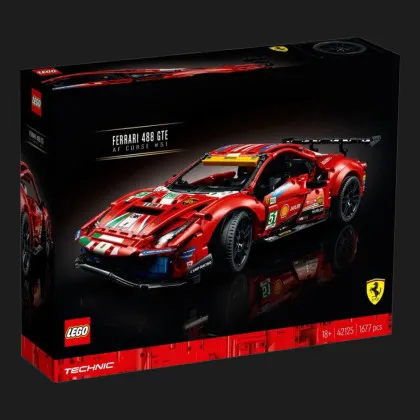 Конструктор LEGO Technic Ferrari 488 GTE “AF Corse #51” (42125)