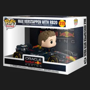 Фигурка Funko Pop! Rides серии Формула-1 — Макс Ферстаппен из RB20 (83921)