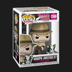 Набір фігурок Funko Pop! серії JoJo's Bizarre Adventure — Джозеф та Іггі (88461)