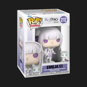 Набір фігурок Funko Pop! серії Re:ZERO — Емілія з Паком (86515)