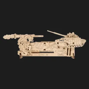 Деревянный 3D конструктор UGEARS Выстрелил-забыл (70181)