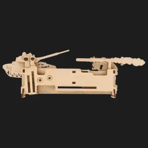 Деревянный 3D конструктор UGEARS Выстрелил-забыл (70181)