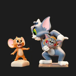 Колекційна фігурка-сюрприз Pop Mart Tom & Jerry (Forbidden Compass) (TJFC-01)