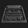 Плита газовая PRIME TECHNICS 50 см, (PSG 54001 D) (Black)