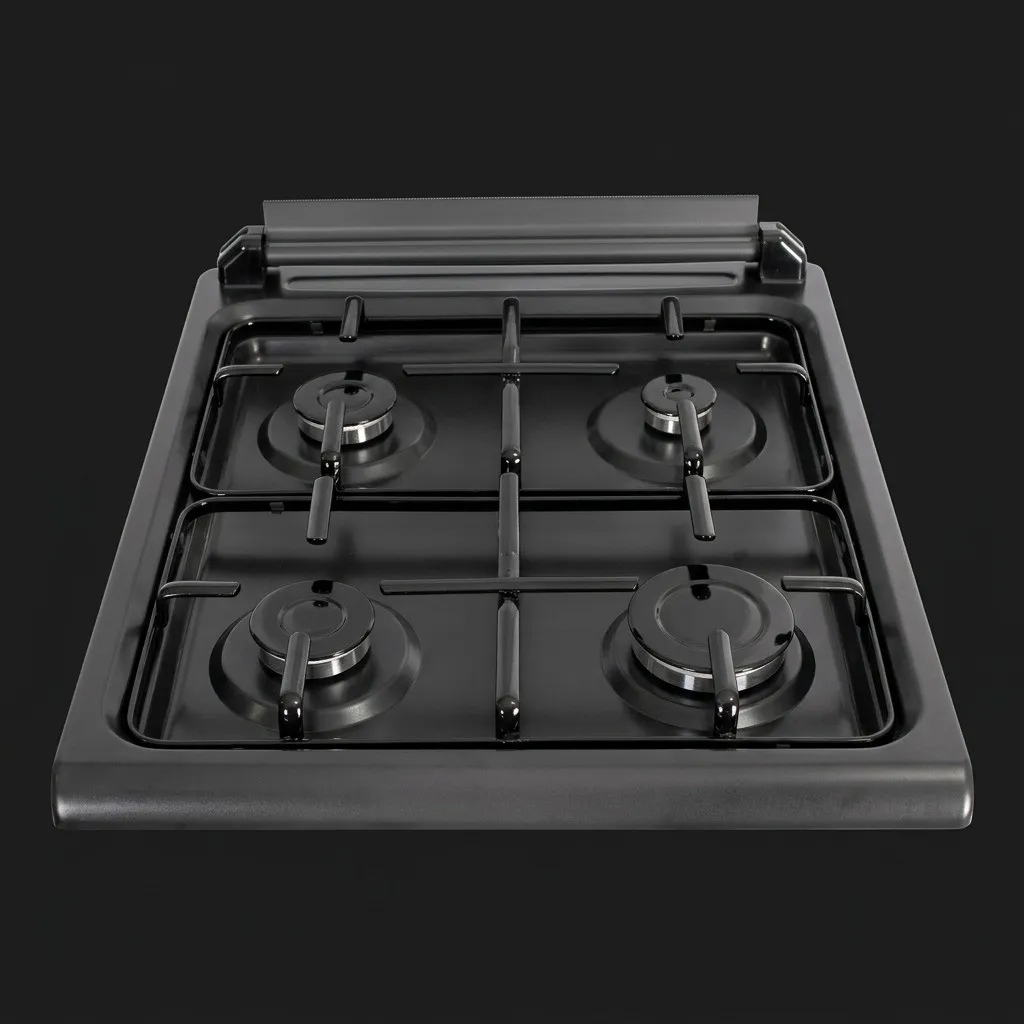 Плита газовая PRIME TECHNICS 50 см, (PSG 54001 D) (Black)