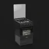 Плита газовая PRIME TECHNICS 50 см, (PSG 54001 D) (Black)