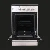 Плита газовая PRIME TECHNICS 50 см, (PSG 54002 B) (Grey/Black) 