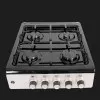 Плита газовая PRIME TECHNICS 50 см, (PSG 54002 B) (Grey/Black) 