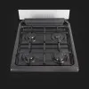Плита газовая PRIME TECHNICS 50 см, (PSG 54015 D) (Black) 