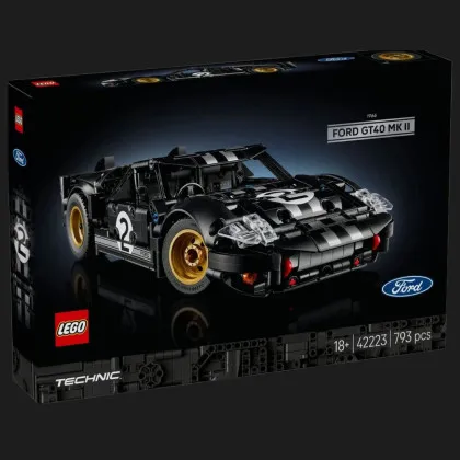 Конструктор LEGO Technic Автомобіль для перегонів Ford GT40 MKII 1966 року (42223)