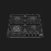 Варочная поверхность PRIME Technics газовая 58.4 см (PGH 50623 FGBC) (Black) 